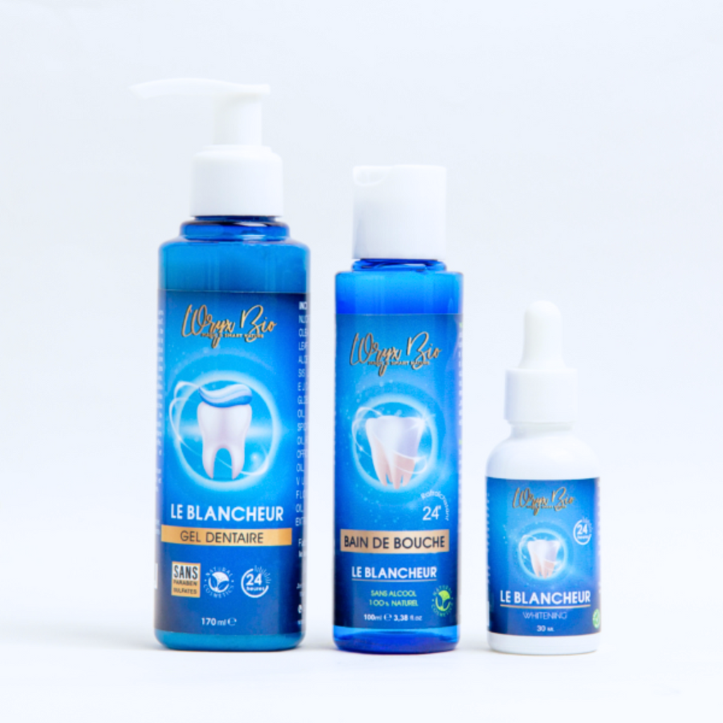 مجموعة تبييض الأسنان