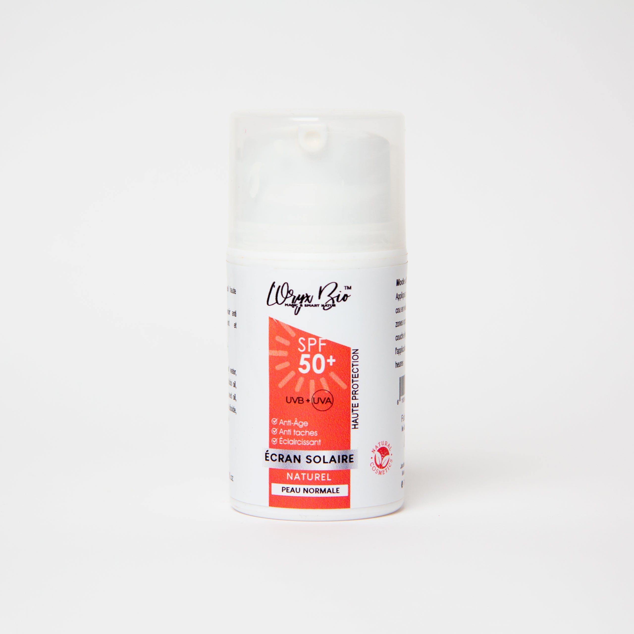 Ecran Solaire Peaux normales SPF50+ invisible